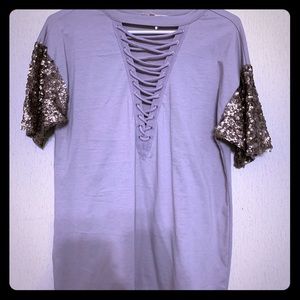 ‼️SOLD‼️ Sequin Top